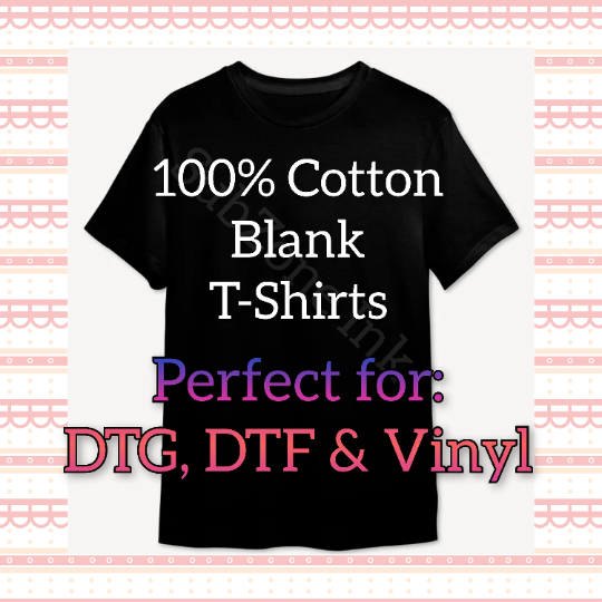 Blank Cotton T-Shirts (100% Cotton/Adult Unisex Sizes)