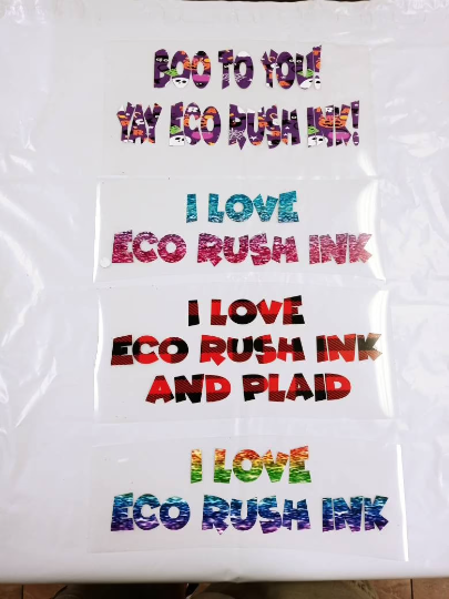 Eco Rush Ink 70ml Eco Tank Bottles (Full Set or Single Bottles)