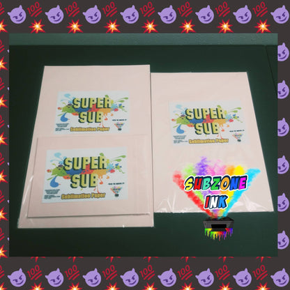 Super Sub Sublimation Paper (50 Sheet Pack) A3 Sizes(11.6×16.5 inches)