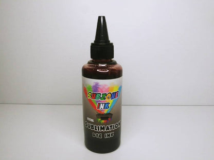 SubZone Ink 4-100ml Bottles CMYK Dye Sublimation Ink